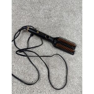 NIMMU Hair Straightener Brush Heated Styling Brush